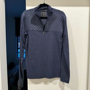 VTG Navy Quarterzip | Small